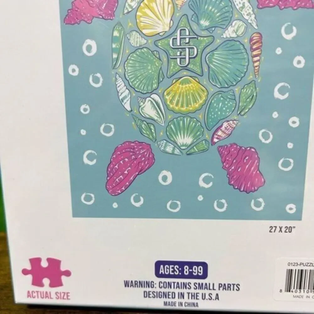 NWT Simply Southern 1000 Piece Turtle Shells‎ Jigsaw Puzzle